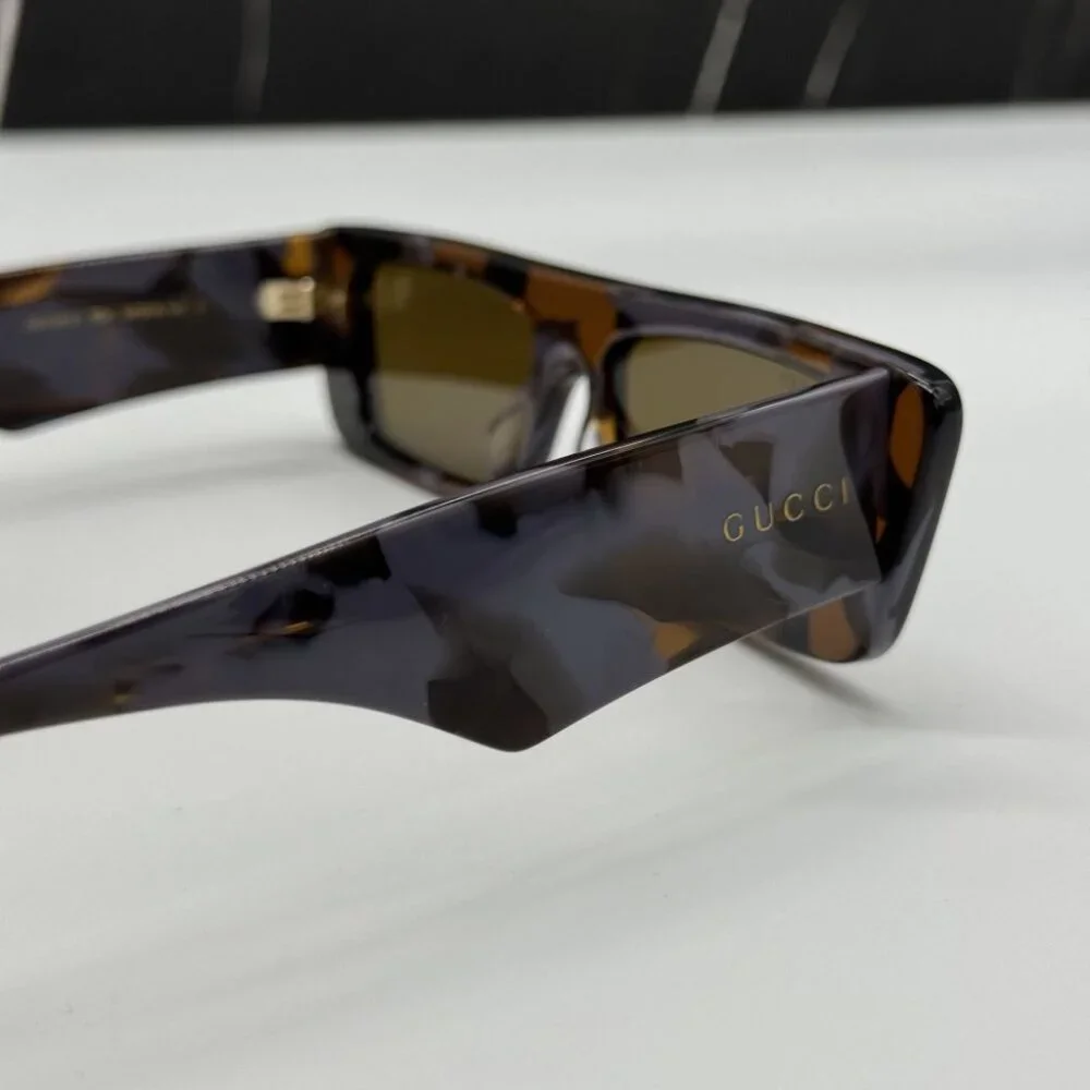 NEW GG1331S 006 GUCCI SUNGLASSES GREY HAVANA BROWN UNISEX EYEWEAR GUCCI